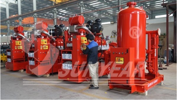 三業(yè)科技數(shù)字定壓消防泵組應用于陽江中海油擴建項目消防系統(tǒng)