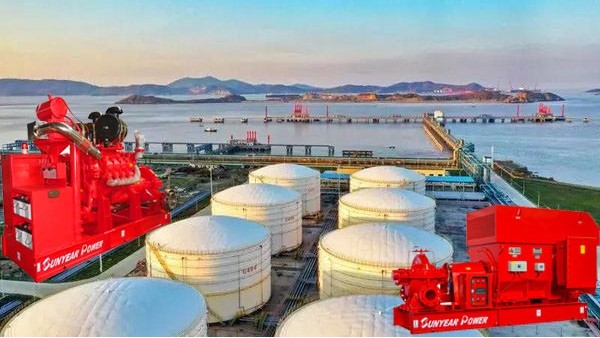 三業(yè)消防泵組在舟山廣廈石油中轉(zhuǎn)儲運(yùn)工程二期的應(yīng)用